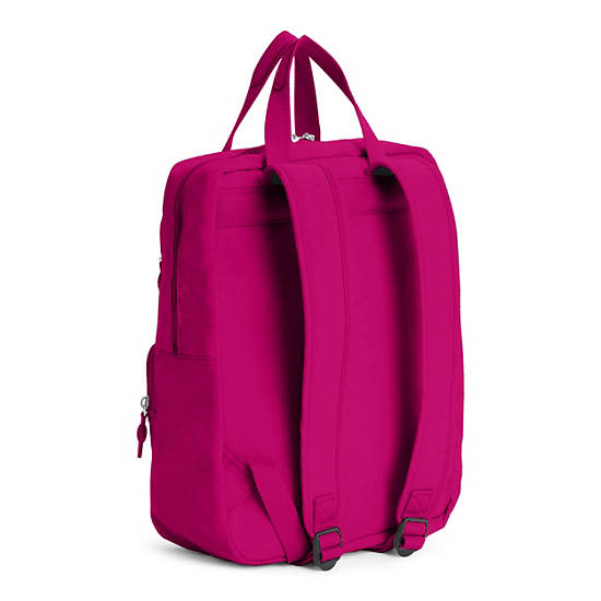 Sharpay Medium Laptop Backpack,Spring Red,large