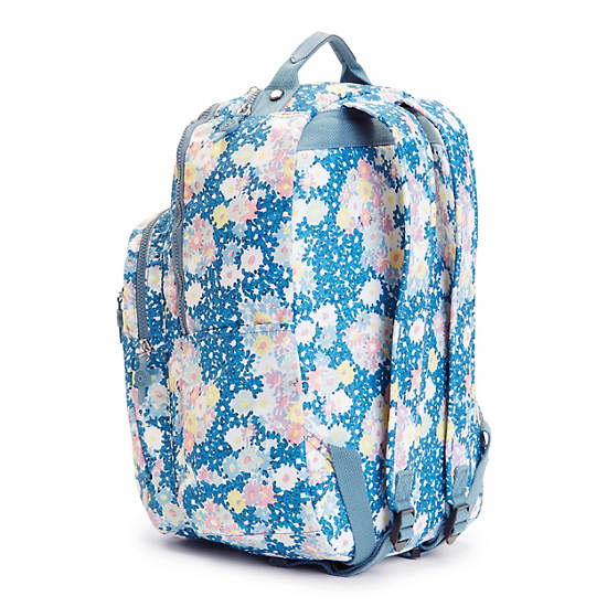 Seoul Large Printed Laptop Backpack,Make Happy,large
