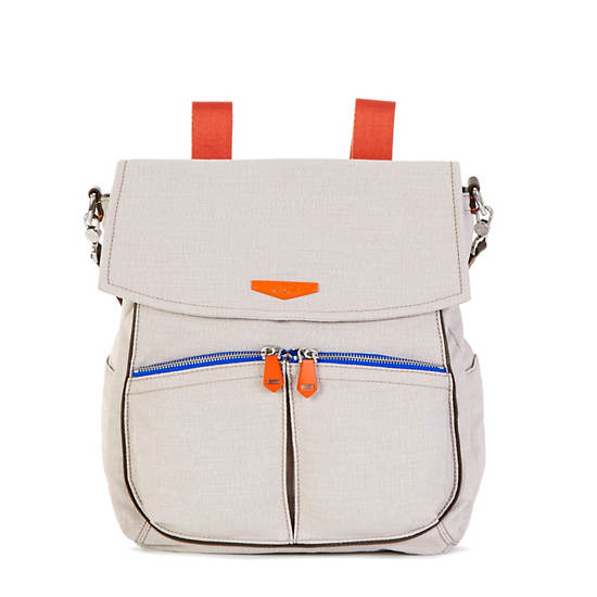 Kaeon Crusader Convertible Backpack Tote,Beige,large