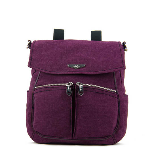 Kaeon Crusader Convertible Backpack Tote,Purple,large