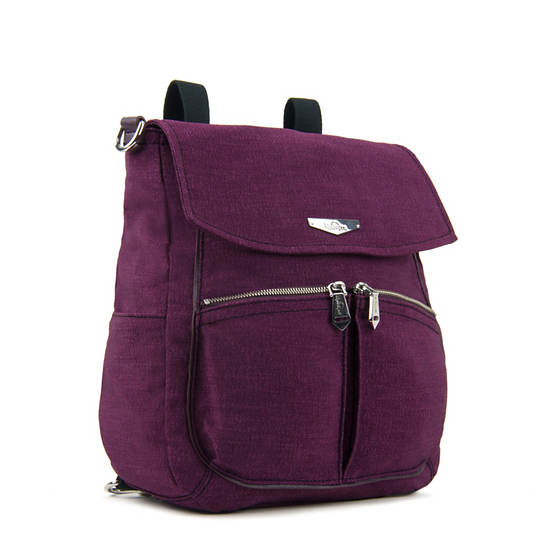 Kaeon Crusader Convertible Backpack Tote,Purple,large