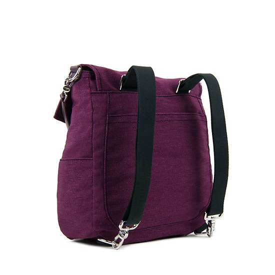 Kaeon Crusader Convertible Backpack Tote,Purple,large