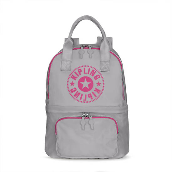 Declan Gym Tote Backpack,Slate Grey,large