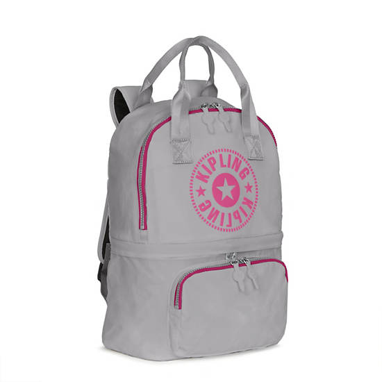 Declan Gym Tote Backpack,Slate Grey,large