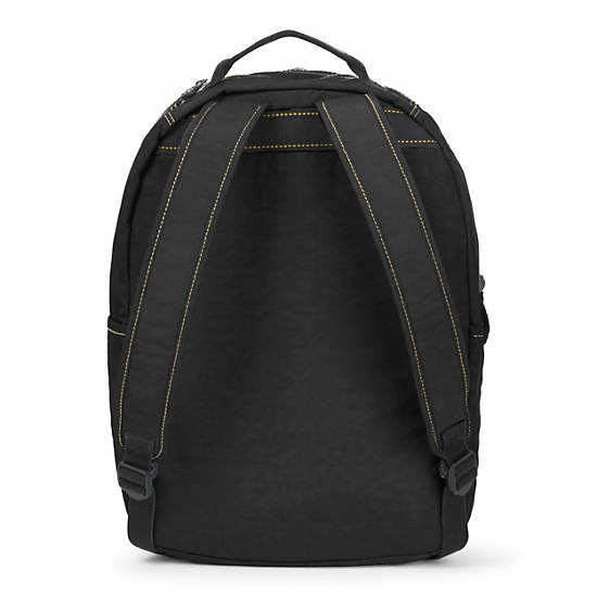 Seoul Large Vintage Laptop Backpack,Black,large