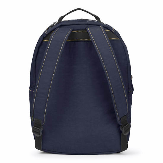 Seoul Large Vintage Laptop Backpack,True Blue,large