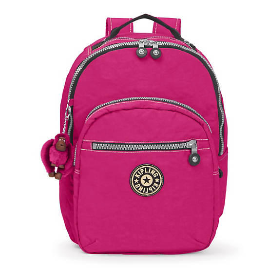 Seoul Large Vintage Laptop Backpack,Very Berry,large