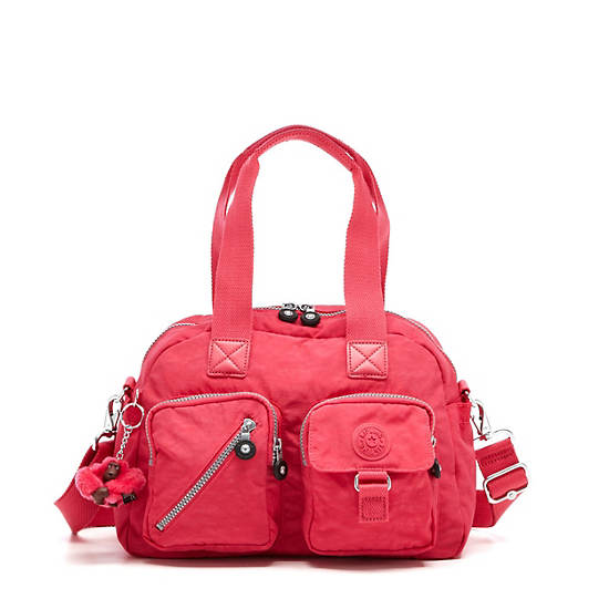 Defea Handbag,Vibrant Pink,large