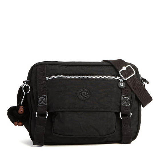 Gracy Crossbody Bag,Black,large
