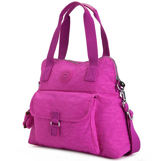 Pahneiro Handbag,Pink Orchid,large