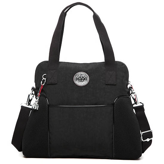 Pahneiro Mesh Handbag,Slate Grey,large