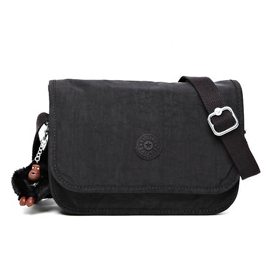 Louiza Crossbody Bag,Black,large