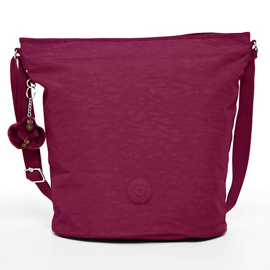 Mimmie Tote,Deep Red,large