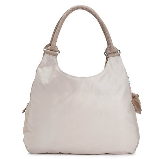 Bagsational Metallic Handbag,Toasty Gold,large