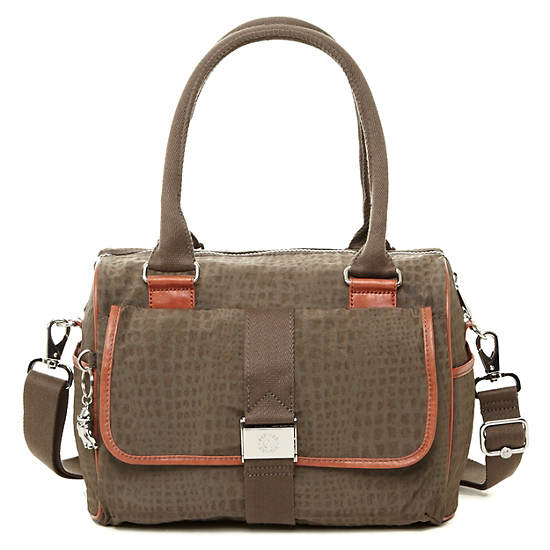 Double Up Handbag,Little Flower Blue,large