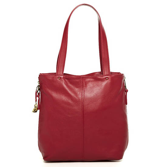 Hermine Leather Tote,Serenity Adventure Combo,large