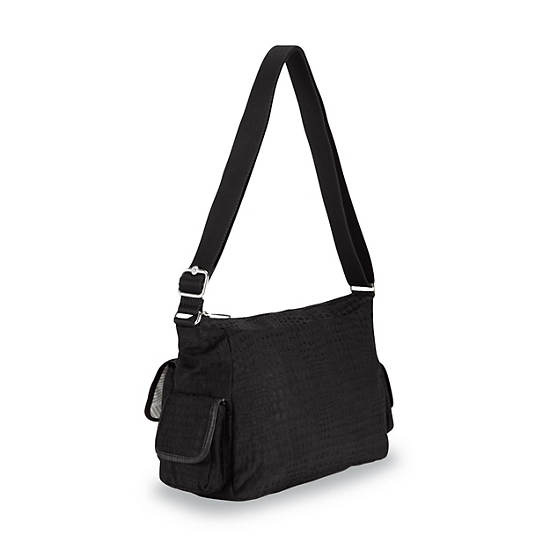 Priska Handbag,Black Pink Sherbert Combo,large