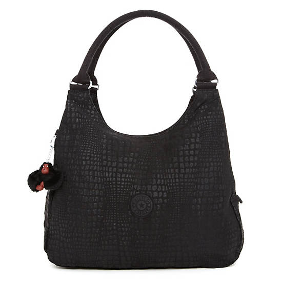 Bagsational Handbag,Black Pink Sherbert Combo,large