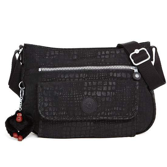 Syro Handbag,Black Pink Sherbert Combo,large