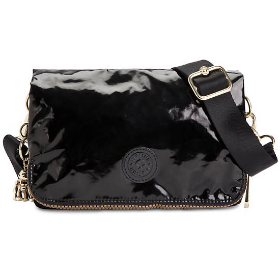Crawly Handbag,Black Gold Mix,large