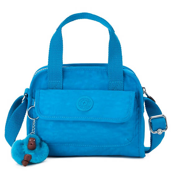 STAR SMALL HANDBAG ,Agua Blue,large