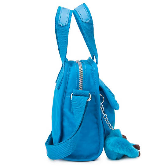 STAR SMALL HANDBAG ,Agua Blue,large