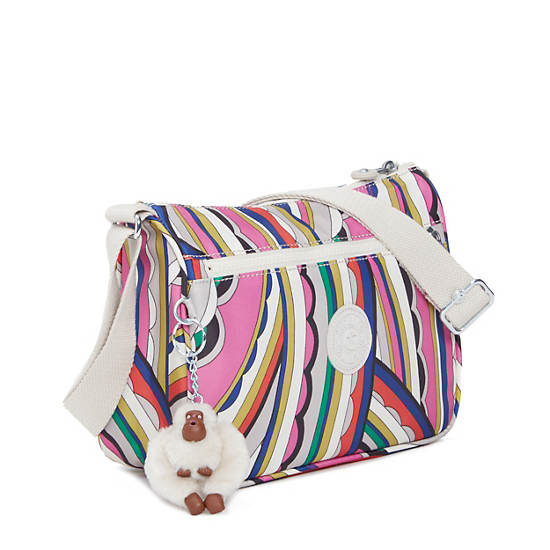 Callie Printed Handbag,Brightside,large