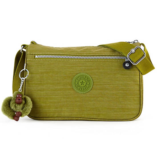Callie Handbag,Dazzling Mossy Green,large