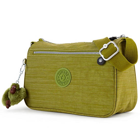 Callie Handbag,Dazzling Mossy Green,large