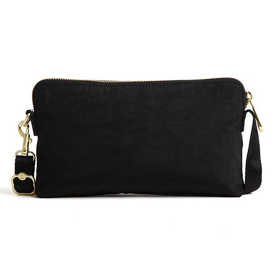 Iani Crossbody Bag,Black Patent Combo,large
