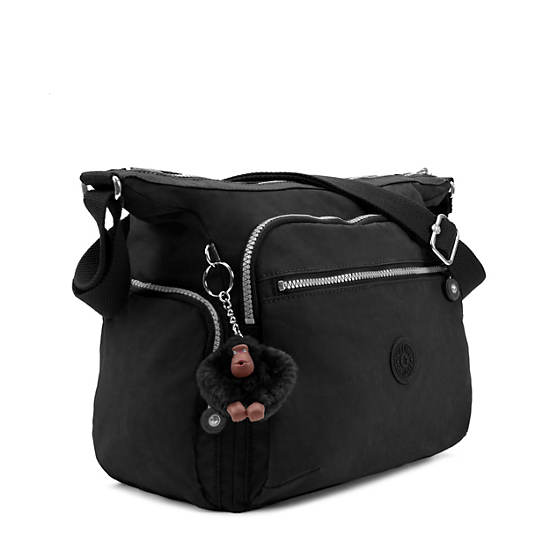 Gabbie Handbag,Black,large
