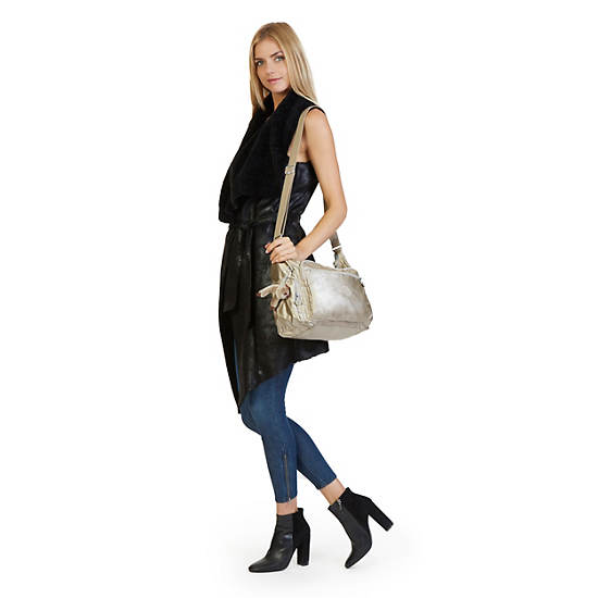 Gabbie Handbag,Black,large