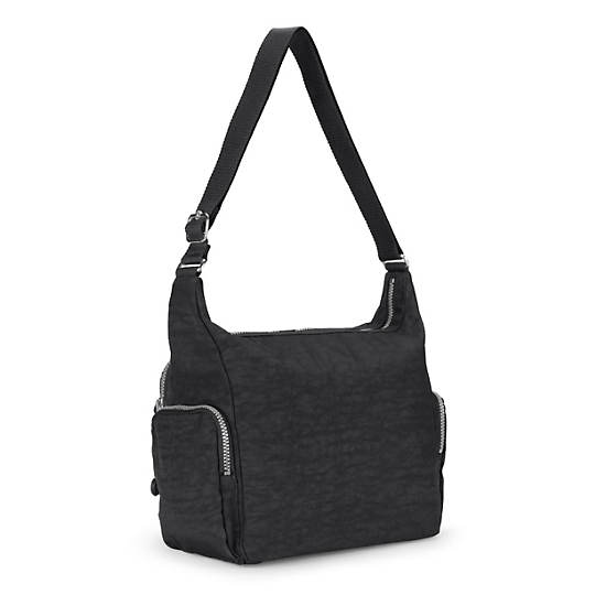 Gabbie Handbag,Black,large
