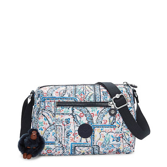 Wes Printed Crossbody Bag,Lovely Day Print,large