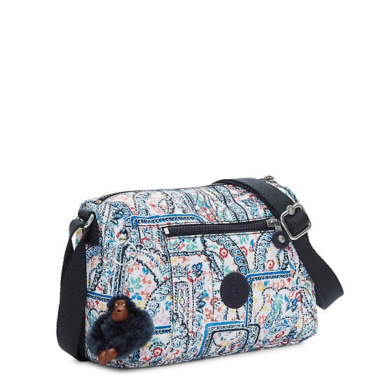 Wes Printed Crossbody Bag,Lovely Day Print,large