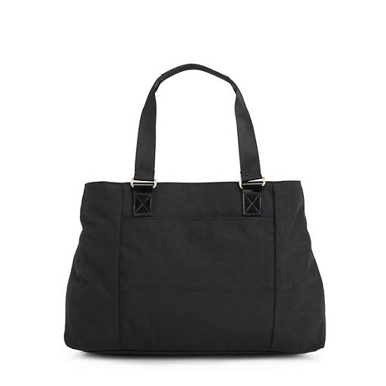 Kellyn Handbag,Black Patent Combo,large