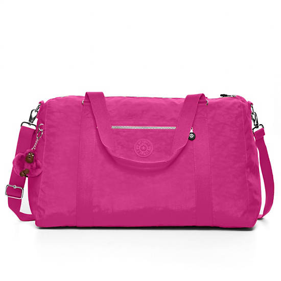Itska Solid Duffle Bag,Very Berry,large