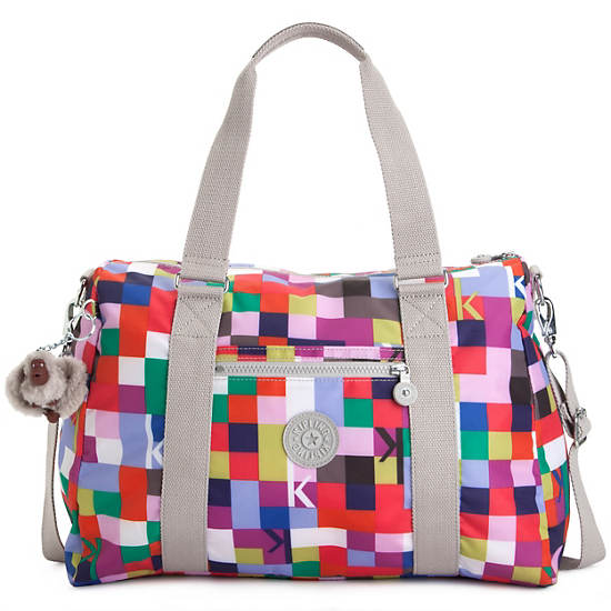 Itska Print Duffle Bag,K Squared Pink,large
