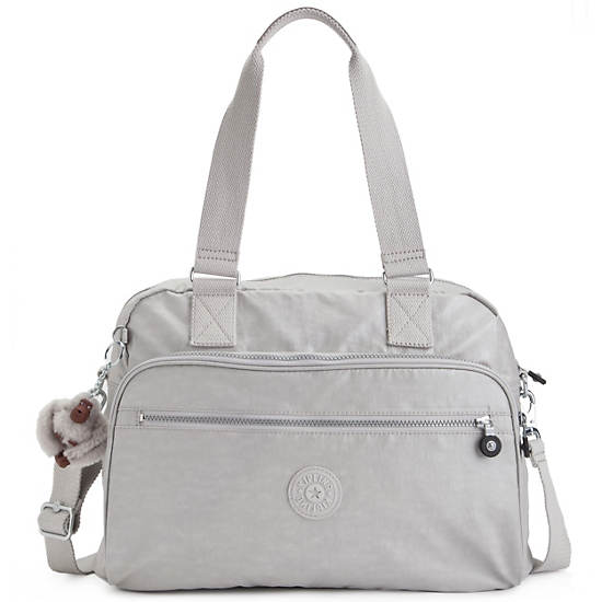 New Weekend Travel Bag,Pearlized Ash Grey,large