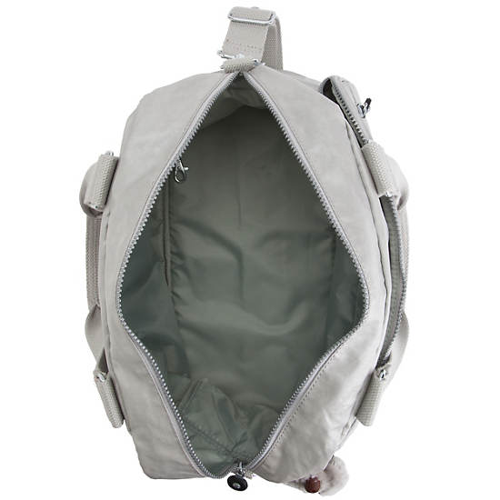 New Weekend Travel Bag,Pearlized Ash Grey,large