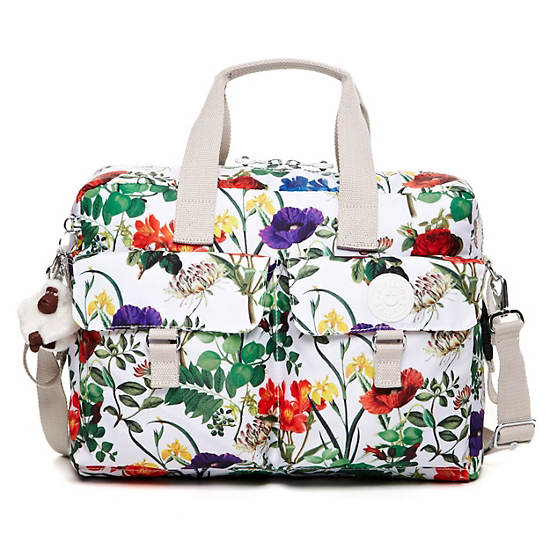 NEW BABY BAG L PRINT,Frond Prt,large