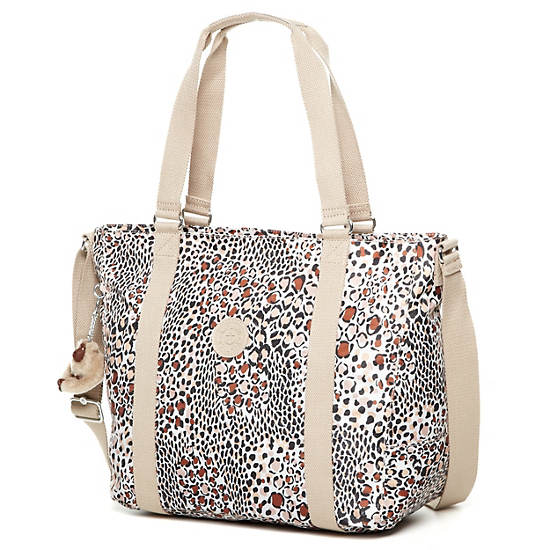 Adara Medium Tote,Leopard Prin,large