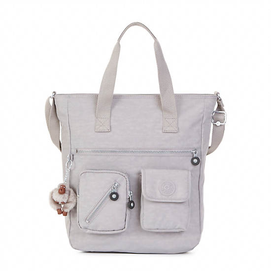 Johanna Tote Bag,Slate Grey,large