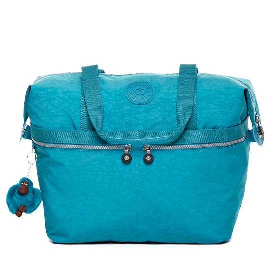 Matty Tote,Turq Blue,large