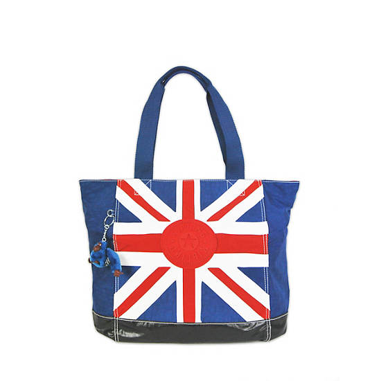 Shopper Combo Union Jack Tote,Multi,large
