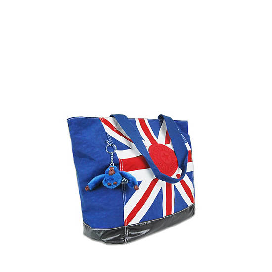 Shopper Combo Union Jack Tote,Multi,large
