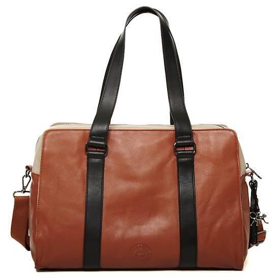 Helena Large Leather Tote,Mariposa Wind Sapphire,large