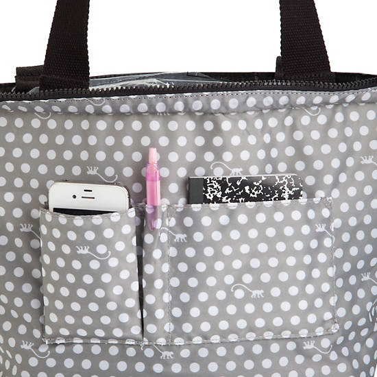 Jonesy Tote,Lacquer Black,large