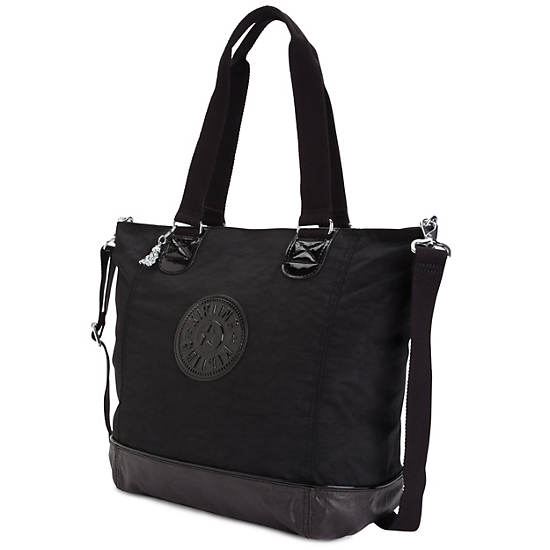 Shopper Combo Tote,Black Combo,large