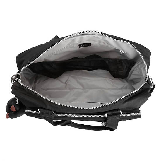 Alanna Diaper Bag,Black,large